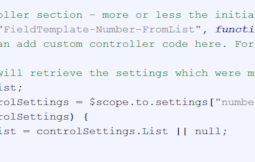 code retrieving settings